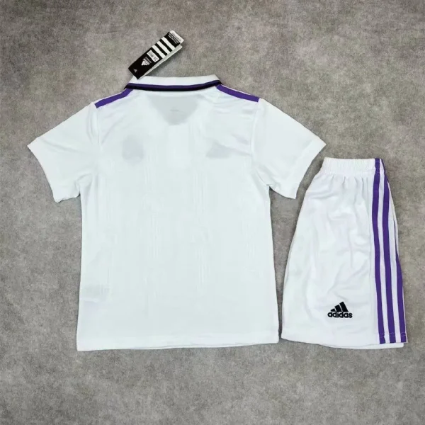 Real Madrid 2022/23 Home Kids Jersey And Shorts Kit