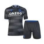 Real Sociedad 2022/23 Away Kids Jersey And Shorts Kit