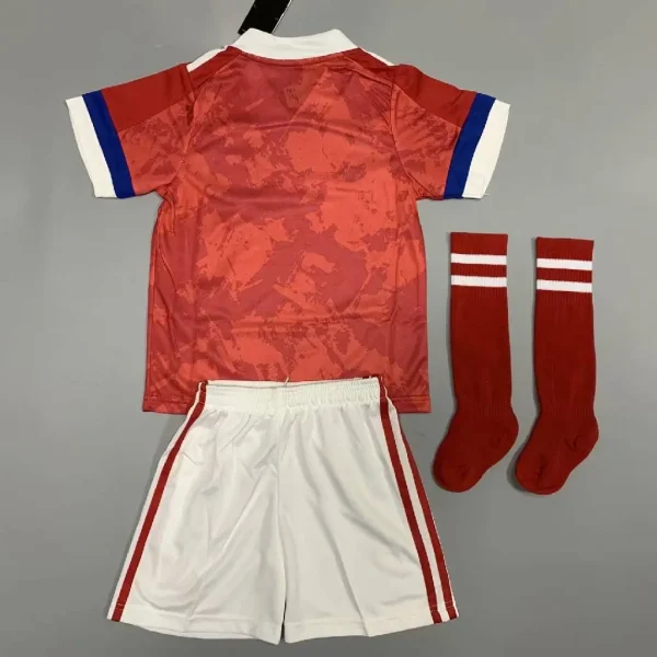 Russia 2021 Home Kids Jersey And Shorts Kit