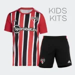 Sao Paulo 2022 Away Kids Jersey And Shorts Kit