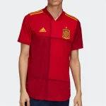 Spain 2021 Home Player Version Jersey