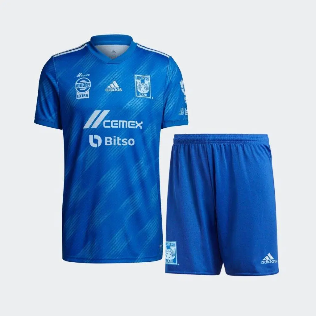 Tigres UANL 2022/23 Away Kids Jersey And Shorts Kit