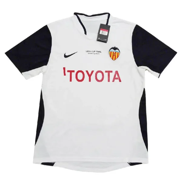 Valencia CF 2003/2004 UEFA Cup Final Home Retro Jersey