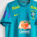 Brazil 2022 Pre-Match Jersey - Lake Blue