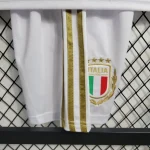 Italy 2023/24 125th Commemorative Edition Kids Jersey And Shorts Kit