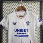 Rangers 2023/24 Away Kids Jersey And Shorts Kit