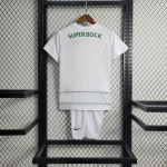 Sporting CP 2023/24 Away Kids Jersey And Shorts Kit