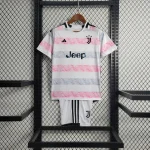 Juventus 2023/24 Away Kids Jersey And Shorts Kit