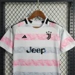 Juventus 2023/24 Away Kids Jersey And Shorts Kit