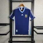 Argentina 1998 World Cup Away Retro Jersey