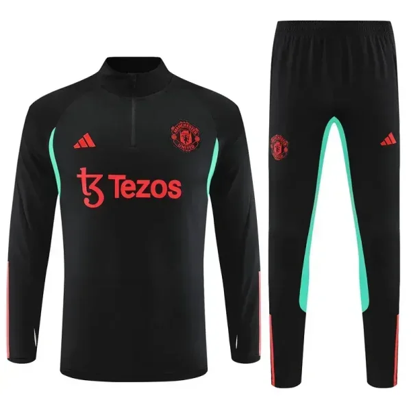 Manchester United 2023-24 Half-Zip Tracksuit