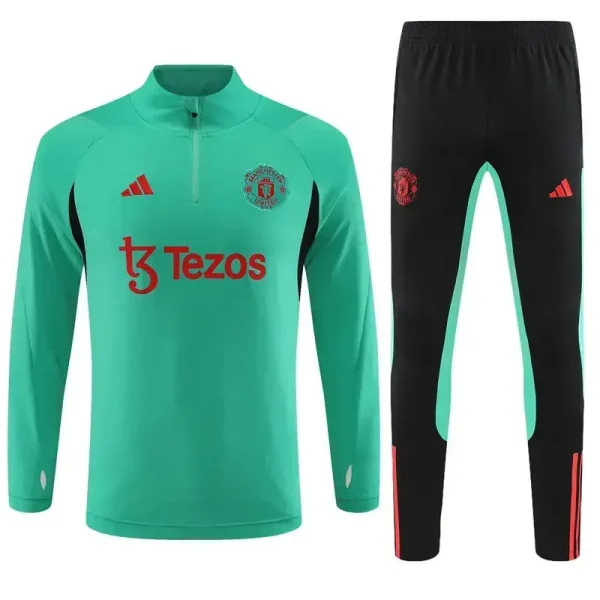 Manchester United 2023-24 Half-Zip Tracksuit