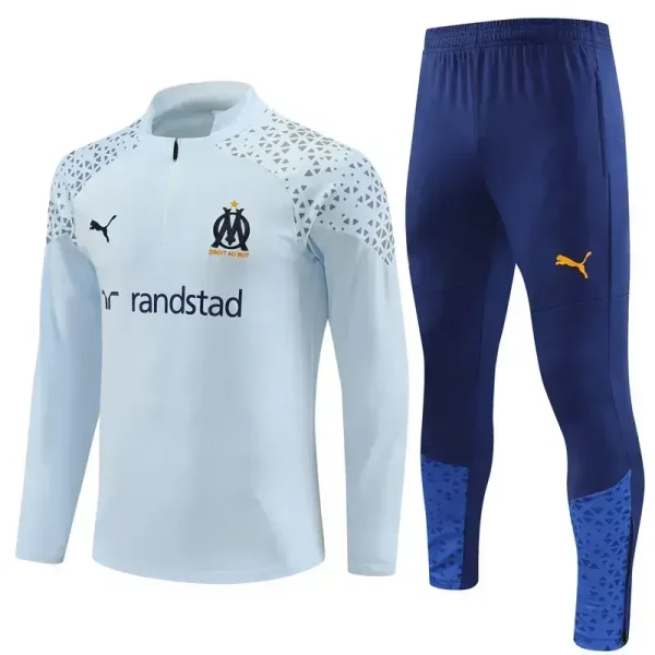 Olympique Marseille 2023-24 Half-zip Tracksuit