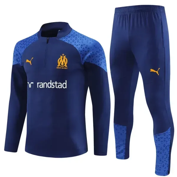 Olympique Marseille 2023-24 Half-zip Tracksuit