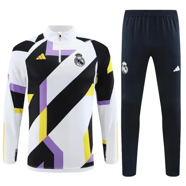 Real Madrid 2023-24 Half-zip Tracksuit