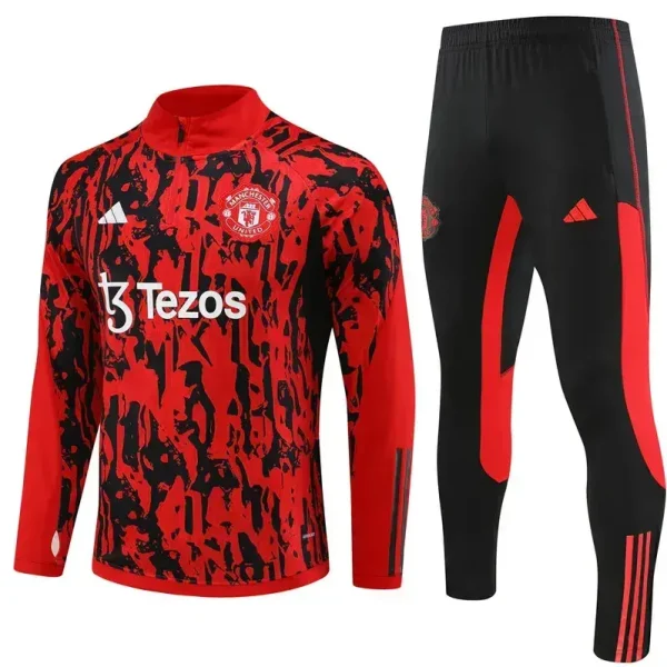 Manchester United 2023-24 Half-Zip Tracksuit