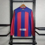 Barcelona 2023/24 Home Long Sleeves Jersey