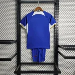 Chelsea 2023/24 Home Kids Jersey And Shorts Kit