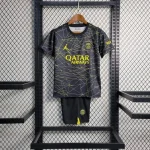 Paris Saint-Germain 2022/23 Fourth Away Kids Jersey And Shorts Kit