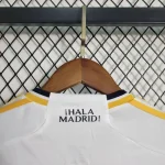 Real Madrid 2023/24 Home Long Sleeves Kids Kit