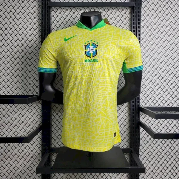 Brazil 2024/25 Home Player Version Jersey