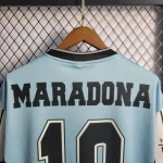 Argentina 2010 Maradona Retirement Commemorative Edition Retro Jersey