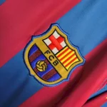 Barcelona 2005/2006 Home UCL Edition Long Sleeves Retro Jersey