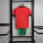 Portugal 2024/25 Euro Home Kids Jersey And Shorts Kit