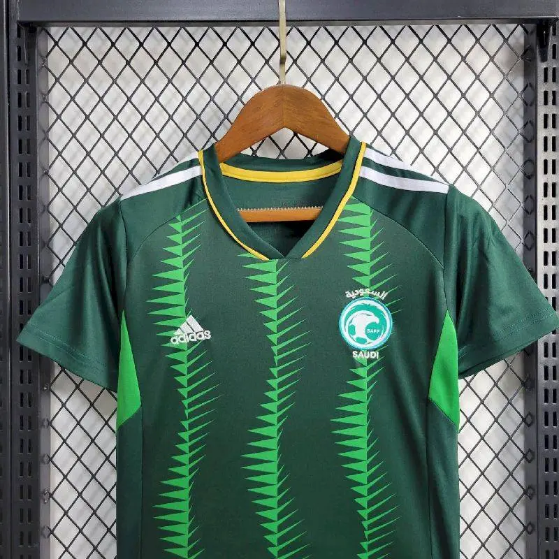 Saudi Arabia 2024/25 Home Kids Jersey And Shorts Kit