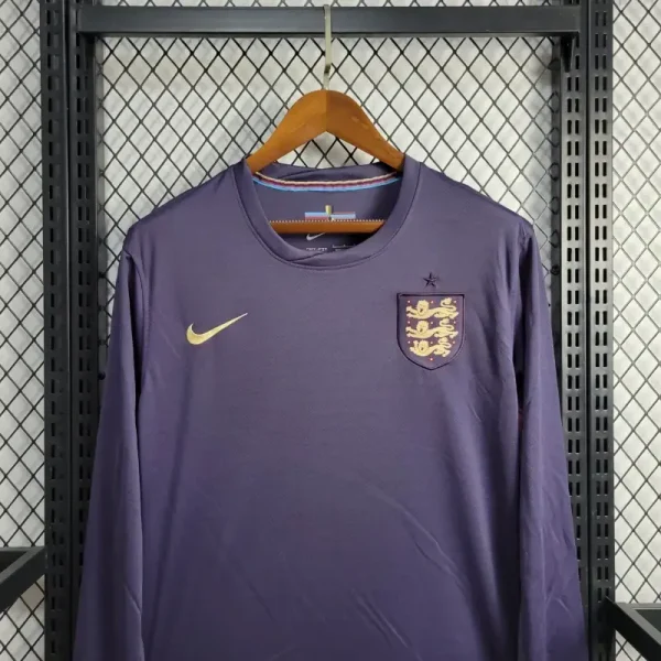 England 2024/25 Euro Away Long Sleeves Jersey